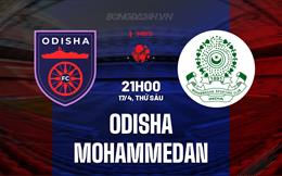 Nhận định Odisha vs Mohammedan 21h00 ngày 17/4 (VĐQG Ấn Độ 2026)