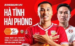 Nhận định Hà Tĩnh vs Hải Phòng (18h00 ngày 18/4): Khách sẽ có quà?