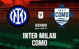 Nhận định Inter Milan vs Como 02h00 ngày 22/4 (Coppa Italia 2025/26)