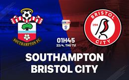 Nhận định bóng đá Southampton vs Bristol City 1h45 ngày 22/4 (Hạng Nhất Anh 2025/26)