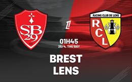 Nhận định Brest vs Lens 01h45 ngày 25/4 (Ligue 1 2025/26)