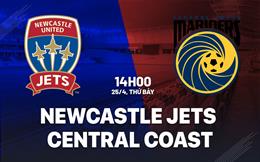 Nhận định Newcastle Jets vs Central Coast Mariners 14h00 ngày 25/4 (VĐQG Hàn Quốc 2026)