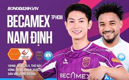 Nhận định Becamex TPHCM vs Nam Định (18h00 ngày 25/4): Khó cho chủ nhà