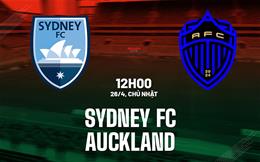 Nhận định bóng đá Sydney FC vs Auckland 12h00 ngày 26/4 (VĐQG Hàn Quốc 2026)