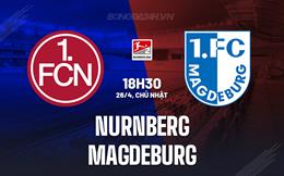 Nhận định Nurnberg vs Magdeburg 18h30 ngày 26/4 (Hạng 2 Đức 2025/26)