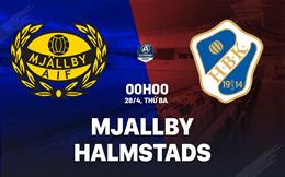 Nhận định bóng đá Mjallby vs Halmstads 0h00 ngày 28/4 (VĐQG Thụy Điển 2026)