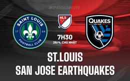 Nhận định St.Louis vs San Jose Earthquakes 7h30 ngày 26/4 (Nhà nghề Mỹ 2026)
