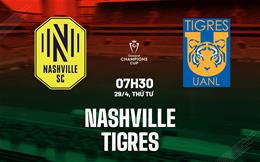 Nhận định Nashville vs Tigres UANL 7h30 ngày 29/4 (Concacaf Champions Cup 2026)