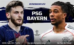 Nhận định PSG vs Bayern Munich (02h00 ngày 29/4): 2 gã khổng lồ khoe cơ bắp