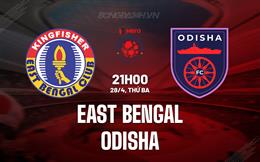Nhận định East Bengal vs Odisha 21h00 ngày 28/4 (VĐQG Ấn Độ 2025/26)