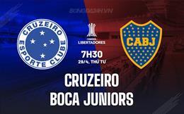 Nhận định Cruzeiro vs Boca Juniors 7h30 ngày 29/4 (Copa Libertadores 2026)