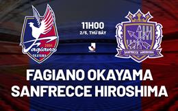 Nhận định Fagiano Okayama vs Sanfrecce Hiroshima 10h55 ngày 2/5 (VĐQG Nhật Bản 2026)