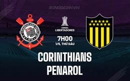 Nhận định - dự đoán Corinthians vs Penarol 7h00 ngày 1/5 (Copa Libertadores 2026)