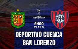 Nhận định Deportivo Cuenca vs San Lorenzo 9h00 ngày 6/5 (Copa Sudamericana 2026)