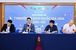 Ra mắt Giải Bóng đá 7 người Vô địch Quốc gia 2026