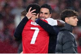 Bukayo Saka và Myles Lewis-Skelly gây ấn tượng trước Atletico Madrid