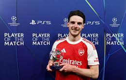 Arsenal sắp hoàn tất hợp đồng mới với Declan Rice