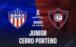 Nhận định Junior FC vs Cerro Porteno 9h00 ngày 8/5 (Copa Libertadores 2026)