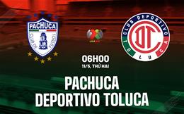 Nhận định bóng đá Pachuca vs Toluca 6h00 ngày 11/5 (VĐQG Mexico 2025/26)