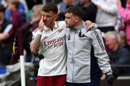 Arsenal trả giá cực đắt sau chiến thắng trước West Ham