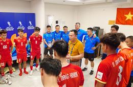 U17 Việt Nam nhận cú hích tinh thần trước trận đấu quyết định