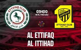 Nhận định bóng đá Al Ettifaq vs Al Ittihad 1h00 ngày 15/5 (VĐQG Saudi Arabia 2025/26)