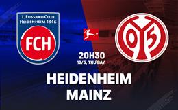 Nhận định bóng đá Heidenheim vs Mainz 20h30 ngày 16/5 (Bundesliga 2025/26)