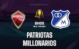 Nhận định Patriotas vs Millonarios 6h00 ngày 16/5 (Cúp QG Colombia 2026)