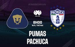 Nhận định - dự đoán Pumas vs Pachuca 8h00 ngày 18/5 (VĐQG Mexico 2025/26)