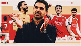 Arsenal: Từ phòng thay đồ “độc hại” tới nhà vua nước Anh