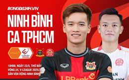 Nhận định Ninh Bình vs CATPHCM (18h00 ngày 23/5): Thắng để hi vọng 