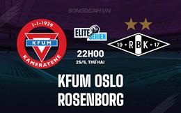 Nhận định KFUM Oslo vs Rosenborg 22h00 ngày 25/5 (VĐQG Na Uy 2026)