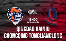 Nhận định Qingdao Hainiu vs Chongqing Tonglianglong 16h00 ngày 24/5 (VĐQG Trung Quốc 2026)