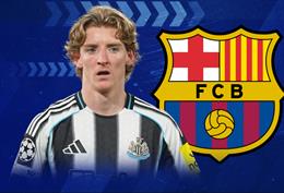 Fabrizio Romano “'Here we go” vụ Anthony Gordon gia nhập Barca