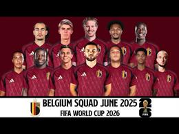 Danh sách chính thức tham dự World Cup 2026 của đội tuyển Bỉ
