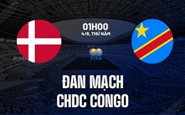 Nhận định Đan Mạch vs CHDC Congo 1h00 ngày 4/6 (Giao hữu quốc tế)