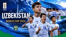 Danh sách chính thức tham dự World Cup 2026 của đội tuyển Uzbekistan