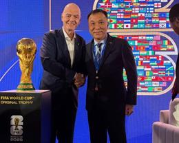 Chủ tịch FIFA bàn chuyện World Cup với Chủ tịch VFF