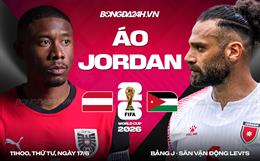 Nhận định Áo vs Jordan (11h00 ngày 17/6): Tân binh rụt rè