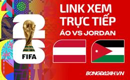 Áo vs Jordan link xem trực tiếp hôm nay