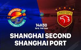 Nhận định Shanghai Second vs Shanghai Port 14h30 ngày 19/6 (Cúp QG Trung Quốc 2026)