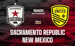 Nhận định Sacramento Republic vs New Mexico 10h00 ngày 21/6 (Hạng Nhất Mỹ 2026)