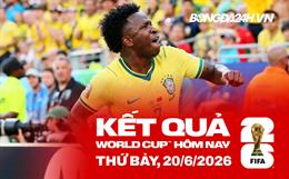 Kết quả World Cup 20/06: Mỹ vs Australia, Brazil vs Haiti