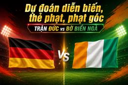 Dự đoán diễn biến, thẻ phạt, phạt góc trận Đức vs Bờ Biển Ngà (05h00 ngày 21/6)