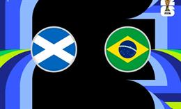 Dự đoán phạt góc hiệp 1 Scotland vs Brazil (5h00 ngày 25/6)