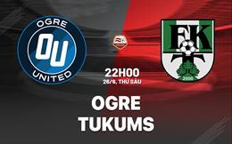 Nhận định bóng đá Ogre vs Tukums 22h00 ngày 26/6 (VĐQG Latvia 2026)