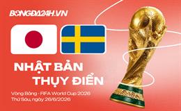 Đội hình Nhật Bản vs Thụy Điển dự kiến 6h ngày 26/06