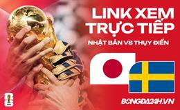 Link xem trực tiếp Nhật Bản vs Thụy Điển lúc 6h ngày 26/06 ở đâu?