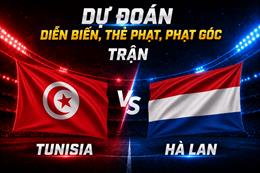 Dự đoán diễn biến, thẻ phạt, phạt góc trận Tunisia vs Hà Lan (06h00 ngày 26/6)