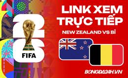 Link xem trực tiếp New Zealand vs Bỉ hôm nay ở đâu?
